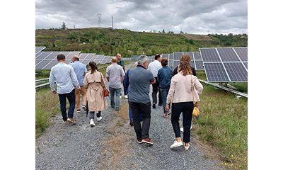 illustration Installation d'une centrale solaire sur le site d'une ancienne centrale à charbon